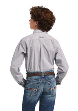 Load image into Gallery viewer, Ariat Boys Pro Series Dayne Mini Stripe Classic Fit Western Shirt