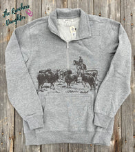 Load image into Gallery viewer, Ariat Women&#39;s Cattle 1/2 Zip Sweatshirt
