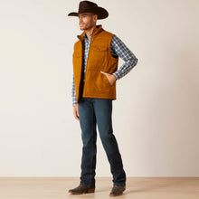 Load image into Gallery viewer, Ariat Men’s Chestnut Grizzly 2.0 Canvas Conceal and Carry Vest
