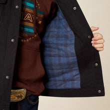 Load image into Gallery viewer, Ariat Men&#39;s Black Canvas Rancher Vest
