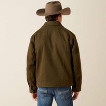 Load image into Gallery viewer, Ariat Men&#39;s Dark Green Canvas Rancher Jacket
