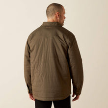Load image into Gallery viewer, Ariat Men&#39;s Dark Green Quilted Shirt Jacket

