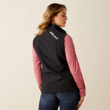 Load image into Gallery viewer, Ariat Women’s Black Logo Softshell Vest
