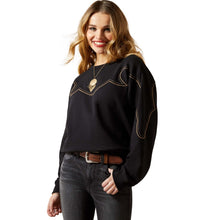 Load image into Gallery viewer, COMING OCTOBER 2025 - Ariat Women&#39;s Hickory Western Yoke Sweatshirt
