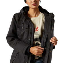 Load image into Gallery viewer, Ariat Women&#39;s Black Western Yoke Grizzly Insulated Parka
