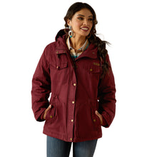 Load image into Gallery viewer, Ariat Women&#39;s Western Yoke Grizzly Insulated Parka - Tawny Port
