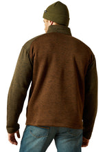 Load image into Gallery viewer, Ariat Men&#39;s Carafe/Earth Green Caldwell 1/4 Zip
