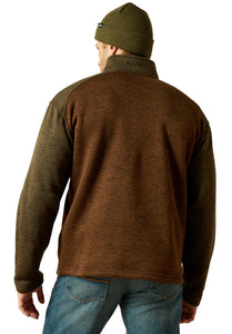 Ariat Men's Carafe/Earth Green Caldwell 1/4 Zip
