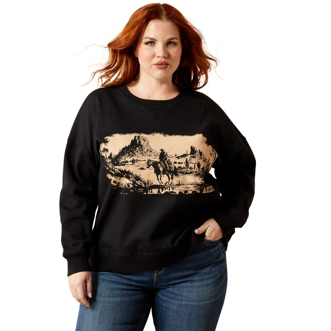 COMING OCTOBER 2025 - Ariat Women's Outlaw Oversized Sweatshirt