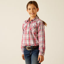 Load image into Gallery viewer, Ariat Girls Plaid Western Shirt
