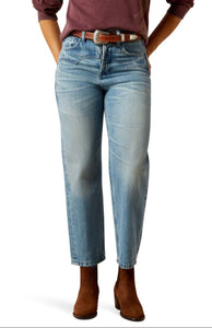 Ariat Women's Tomboy Cheyenne Yoke Ultra High Rise Straight Leg Jean