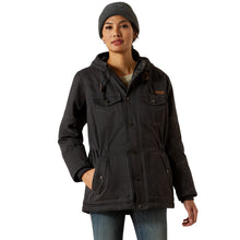 Load image into Gallery viewer, Ariat Women&#39;s Black Western Yoke Grizzly Insulated Parka
