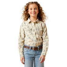 Load image into Gallery viewer, Ariat Girls Mila Desert Print Western Shirt
