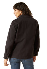 Load image into Gallery viewer, Ariat Women&#39;s Black Western Canvas Chore Jacket
