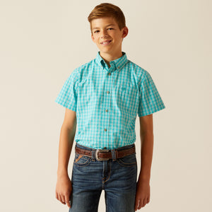 Ariat Boys Jensen Pro Series SS Classic Fit Western Shirt