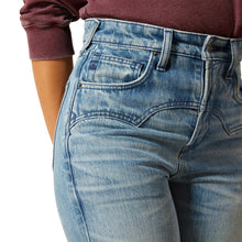 Load image into Gallery viewer, Ariat Women&#39;s Tomboy Cheyenne Yoke Ultra High Rise Straight Leg Jean
