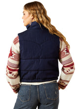 Load image into Gallery viewer, Ariat Women’s Slub Denim Western Vest
