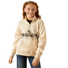 Load image into Gallery viewer, Ariat Youth Cattle 1/4 Zip Sweatshirt
