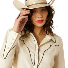 Load image into Gallery viewer, Ariat Women&#39;s Sand Bluebell Western Shirt
