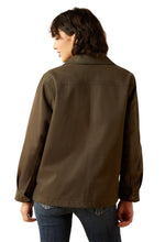 Load image into Gallery viewer, Ariat Women&#39;s Earth Brown Western Canvas Chore Jacket
