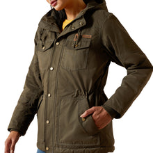 Load image into Gallery viewer, Ariat Women&#39;s Earth Western Yoke Grizzly Insulated Parka

