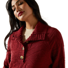 Load image into Gallery viewer, Ariat Women&#39;s Cabernet Ornate Pullover Sweater
