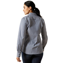 Load image into Gallery viewer, Ariat Women&#39;s Dress Blue Stripe Kirby Shirt
