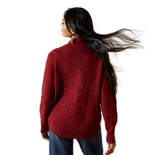 Load image into Gallery viewer, Ariat Women&#39;s Cabernet Ornate Pullover Sweater
