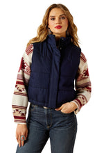 Load image into Gallery viewer, Ariat Women’s Slub Denim Western Vest
