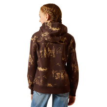 Load image into Gallery viewer, Ariat Youth Ranch Scene Hoodie
