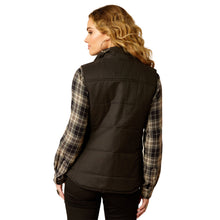 Load image into Gallery viewer, Ariat Women&#39;s Western Yoke Grizzly Insulated Vest - Black
