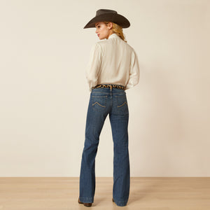 Ariat Olivia Mid Rise Wide Leg Trouser