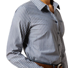 Load image into Gallery viewer, Ariat Women&#39;s Dress Blue Stripe Kirby Shirt
