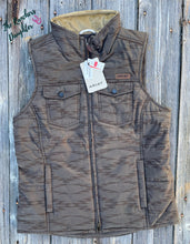 Load image into Gallery viewer, Ariat Women&#39;s Western Yoke Grizzly Insulated Vest - Banyon Bark
