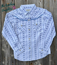 Load image into Gallery viewer, Ariat Youth Blossom Stripe Grace Shirt
