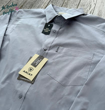 Load image into Gallery viewer, Ariat Men's Crystal Grey Everything Classic Fit Shirt
