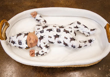 Load image into Gallery viewer, Bull Rider Folding Feet Jammies

