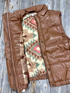 Ariat Women’s Faux Leather Vest