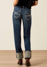 Load image into Gallery viewer, Ariat Women's Mid Rise Ivy Straight Leg Jean
