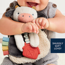 Load image into Gallery viewer, Cow Itzy Lovey™ Plush &amp; Teether Toy
