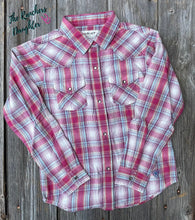 Load image into Gallery viewer, Ariat Girls Plaid Western Shirt
