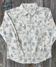 Load image into Gallery viewer, Ariat Girls Mila Desert Print Western Shirt
