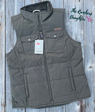 Load image into Gallery viewer, Ariat Women&#39;s Earth Western Yoke Grizzly Insulated Vest
