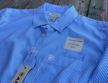 Load image into Gallery viewer, Ariat Women's Ultramarine Stripe Kirby Pro Shirt
