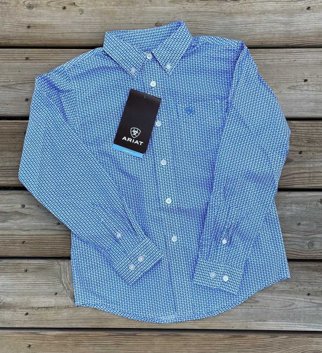 Ariat Boy’s Nory Classic Fit Shirt Western Shirt