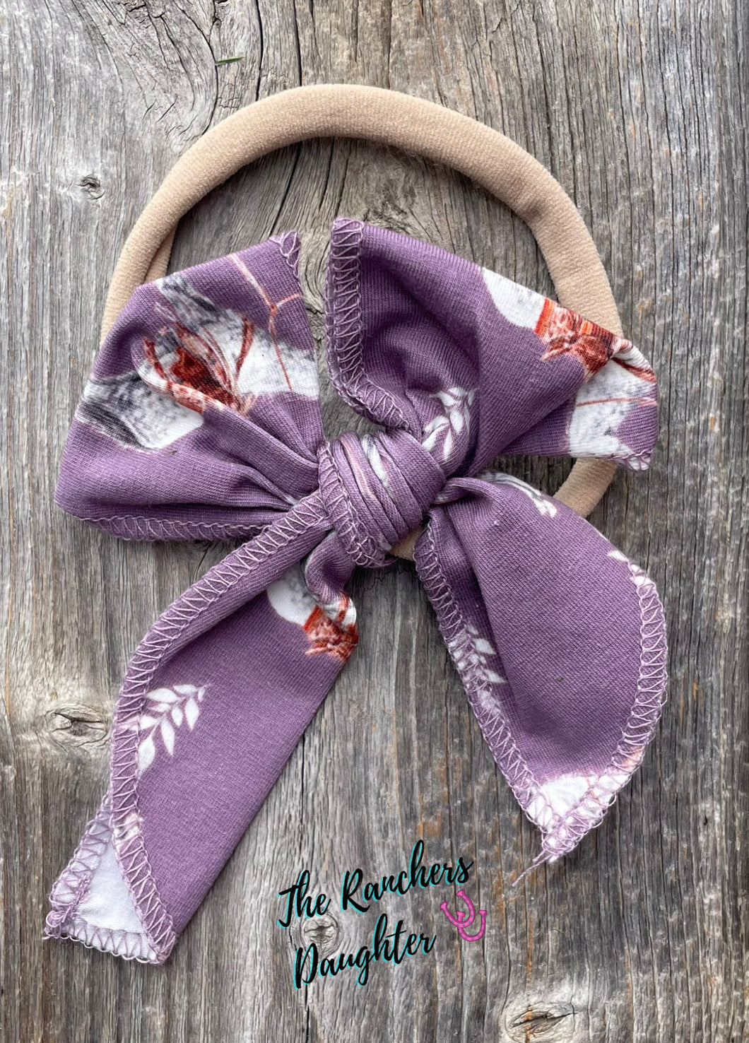 Mauve Ranch Horse Headband