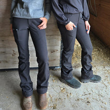 Load image into Gallery viewer, New Style - Cowgirl Tuff Black Work Hard Play Hard Pants
