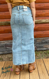 Ariat Clair Midi Denim Skirt