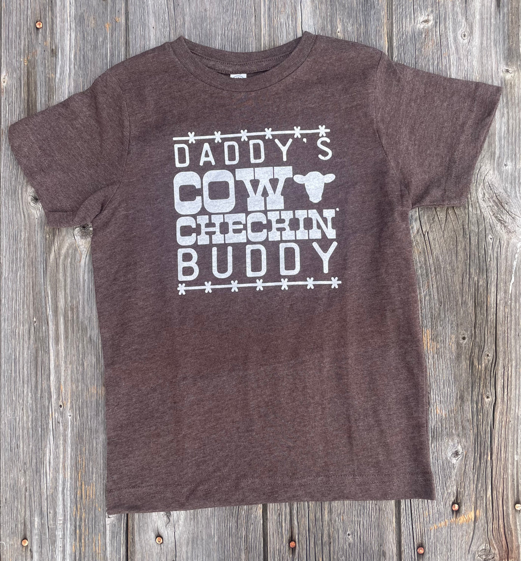 Daddy’s Cow Checkin Tee