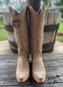 Ariat Truly Taupe Roughout Casanova Boots